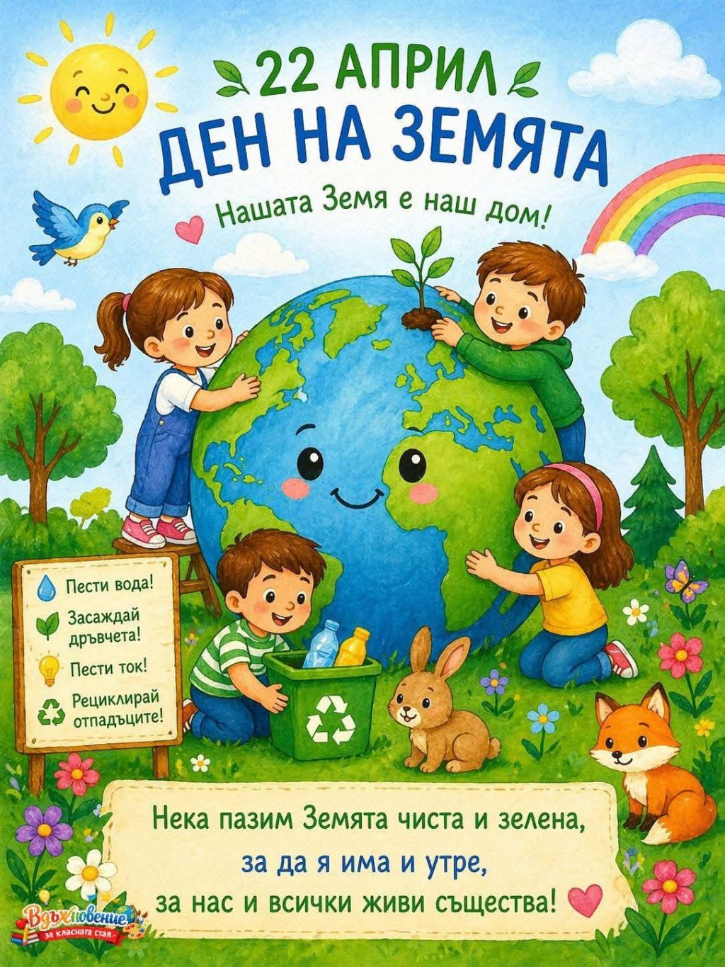22 април- Ден на Земята - ДГ Радост - Драгоман